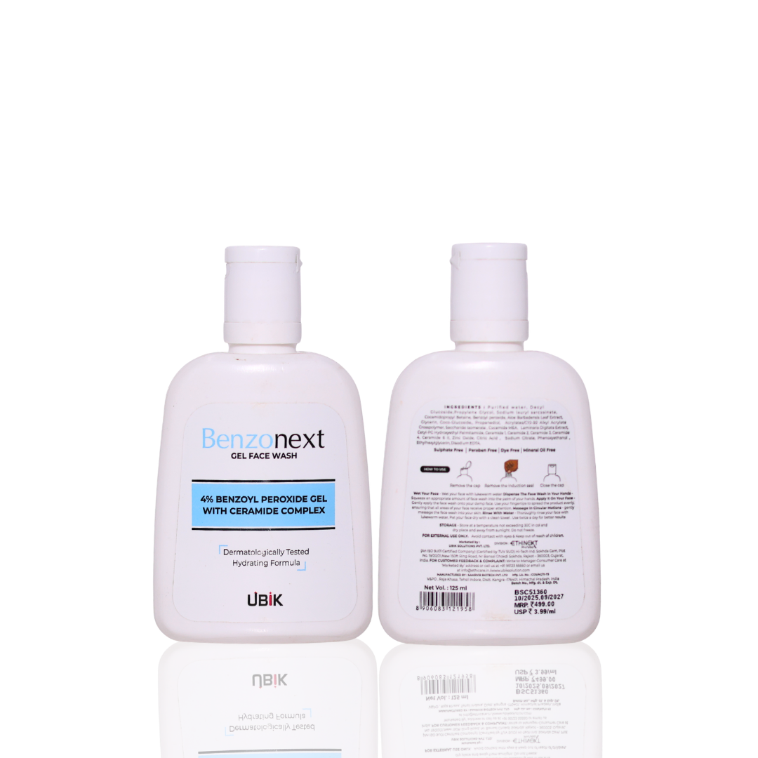 Benzonext Gel Face Wash