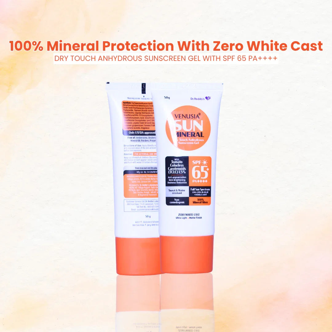 Venusia Sun Mineral SPF 65