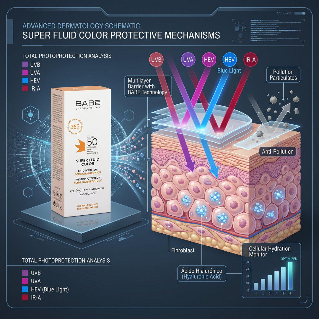 BABE Super Fluid Color Sunscreen SPF 50
