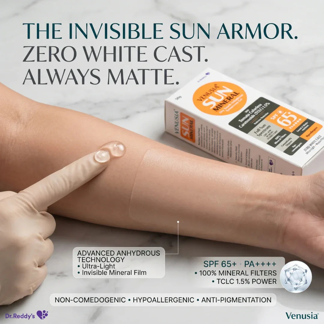 Venusia Sun Mineral SPF 65