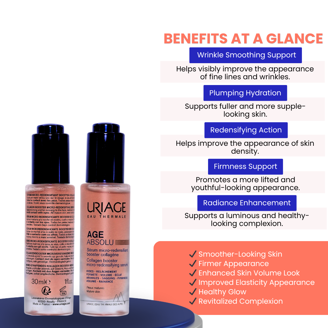 Uriage Age Absolu Collagen Booster Micro-Redensifying Serum