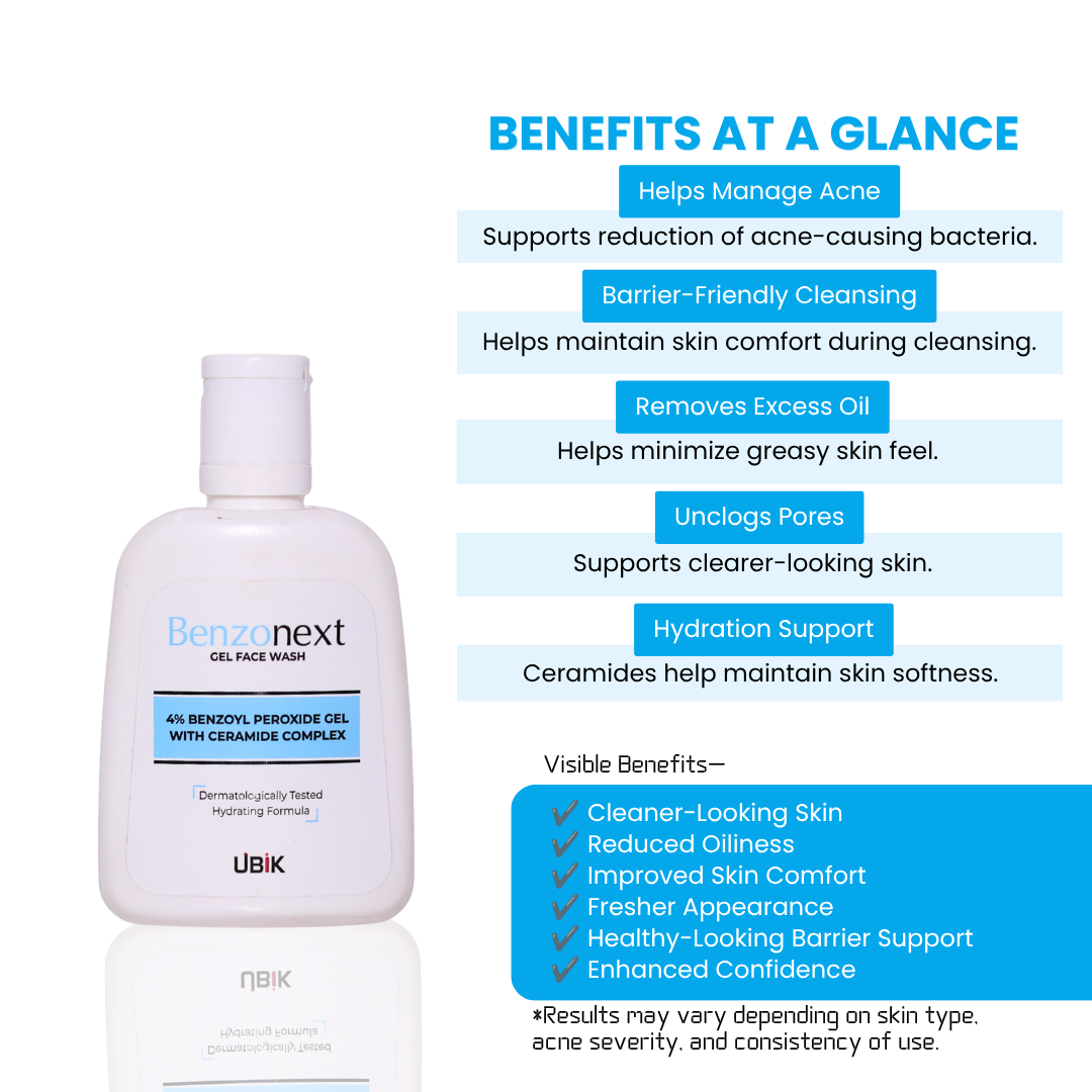 Benzonext Gel Face Wash