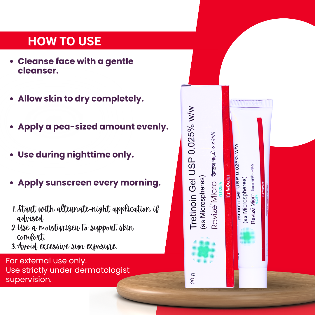 Revize Micro 0.025% Gel