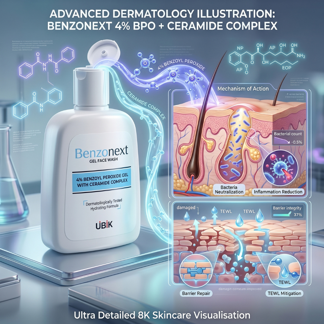 Benzonext Gel Face Wash