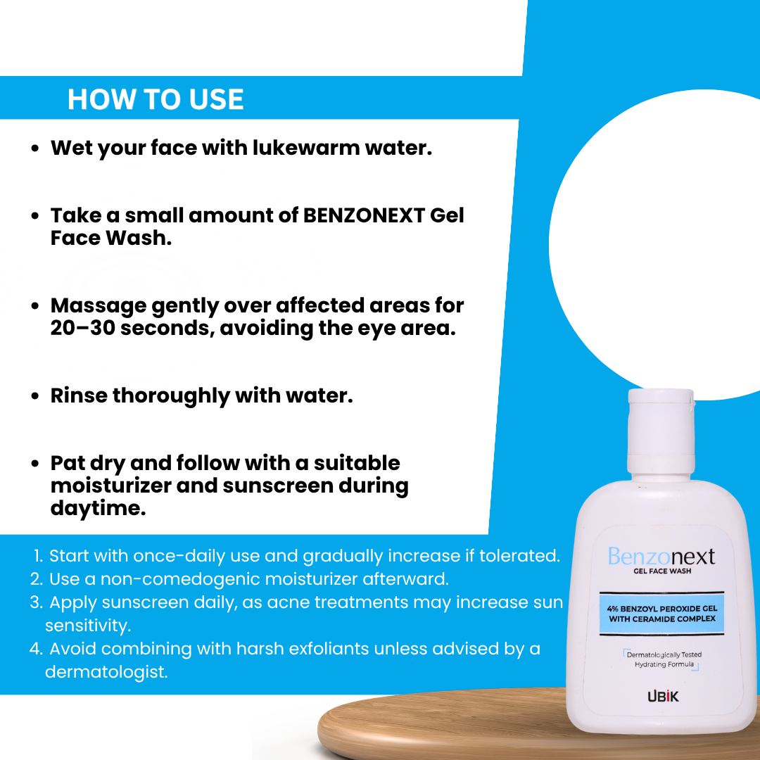 Benzonext Gel Face Wash