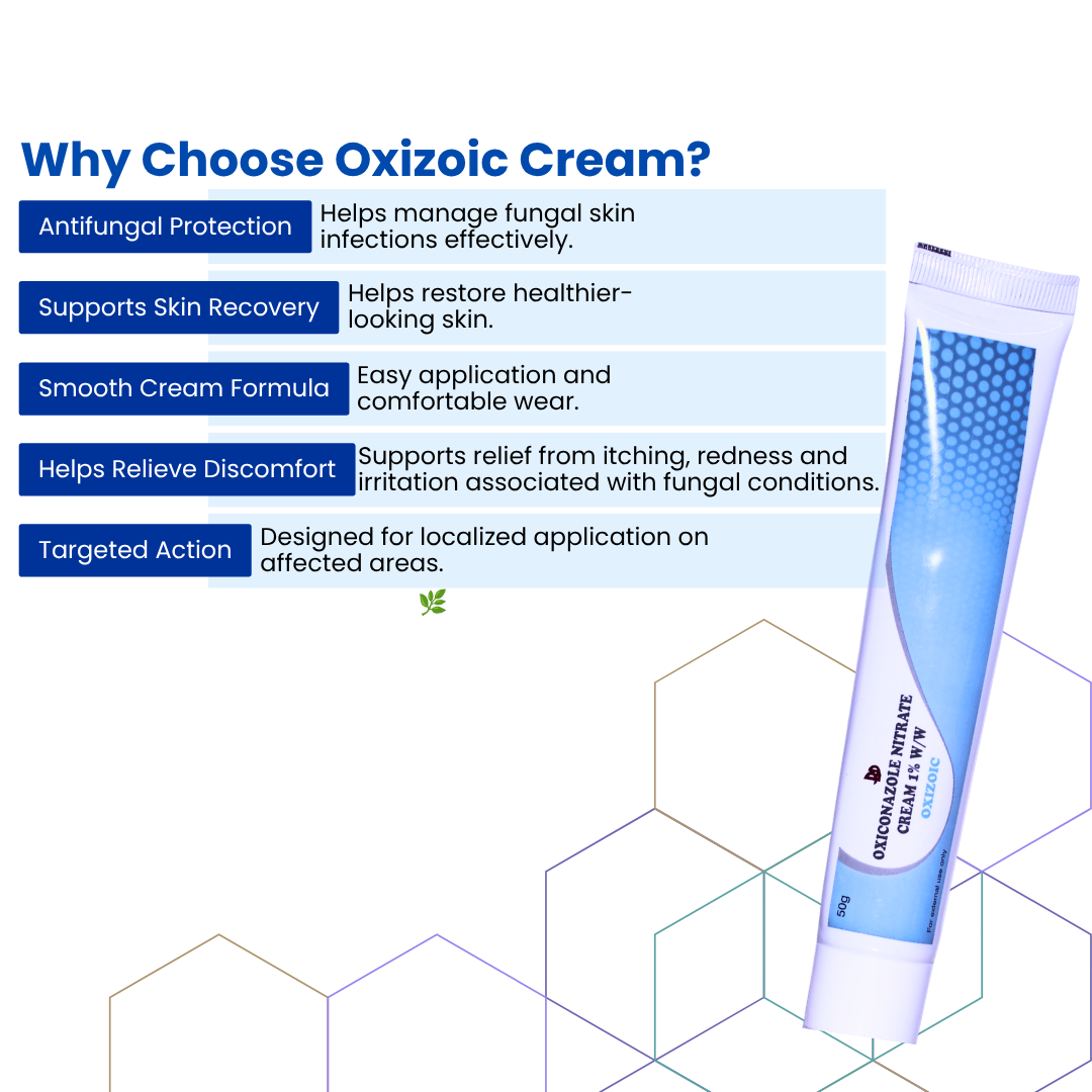 Oxizoic Cream (Oxiconazole Nitrate 1% ww)
