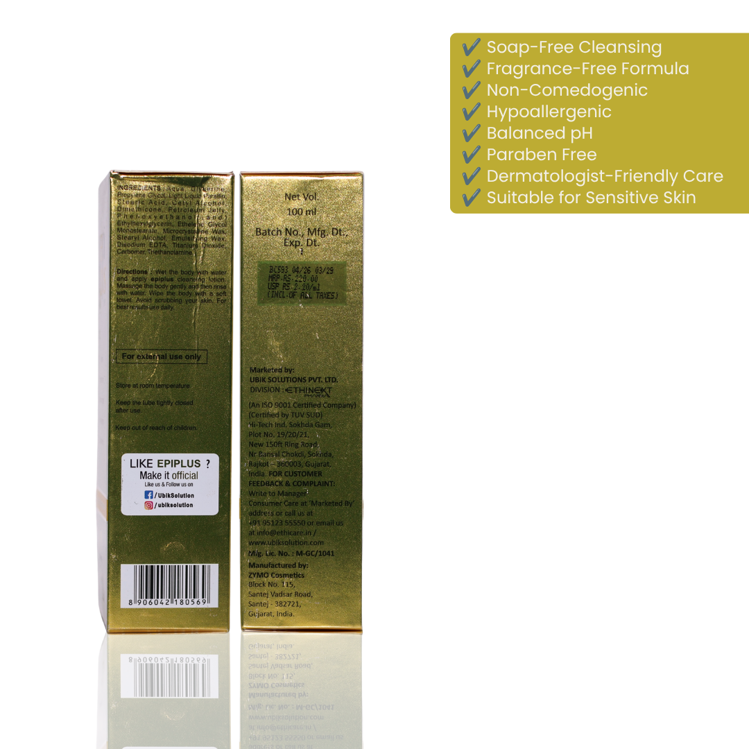 Epi Plus Lotion Sensitive Skin Cleanser