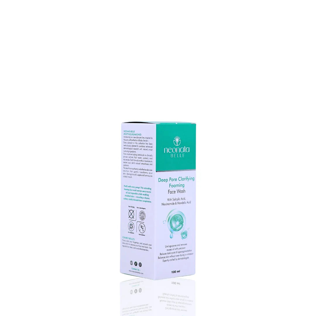 Neonata Belle Deep Pore Clarifying Foaming Face Wash