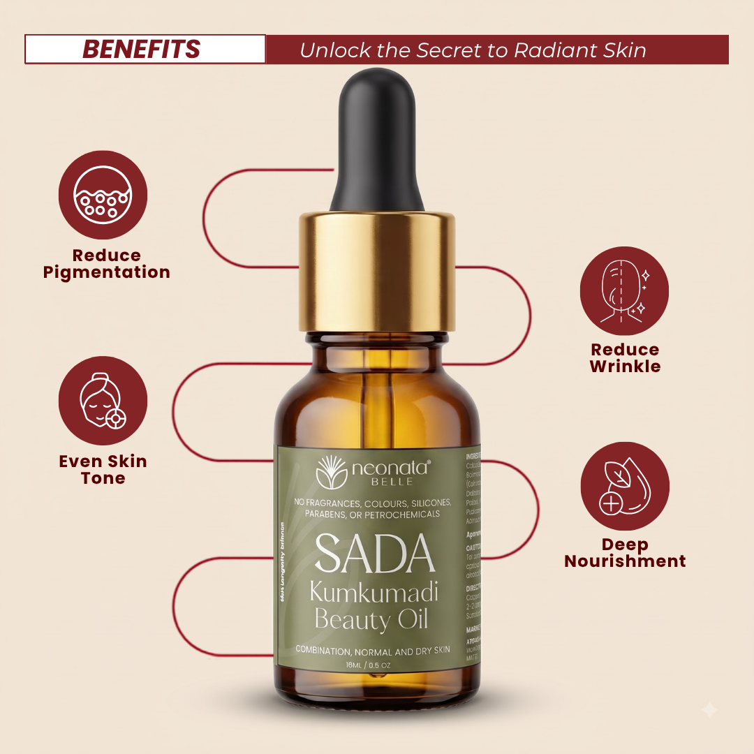 Neonata Belle Sada Kumkumadi Beauty Oil