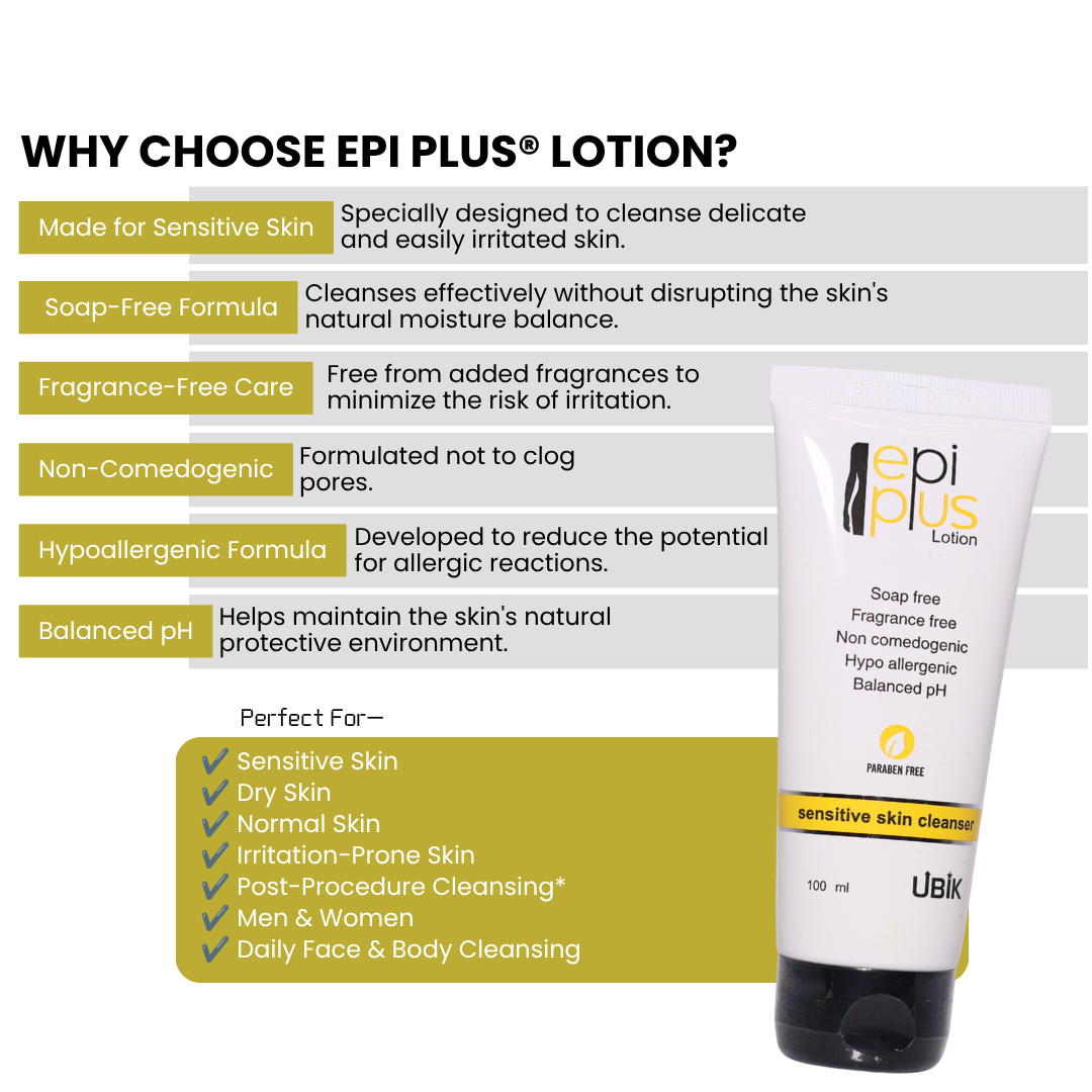 Epi Plus Lotion Sensitive Skin Cleanser