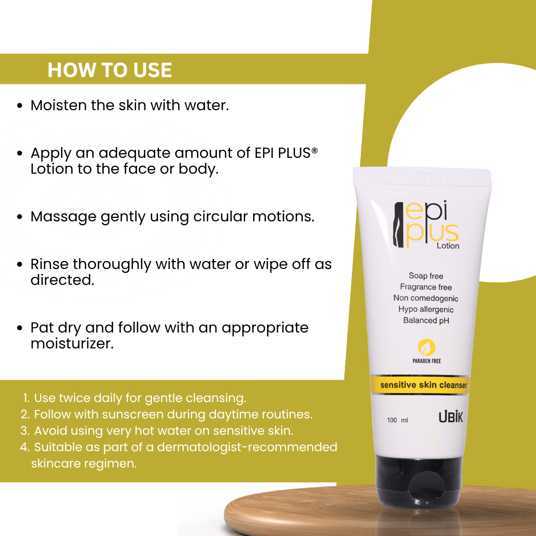 Epi Plus Lotion Sensitive Skin Cleanser