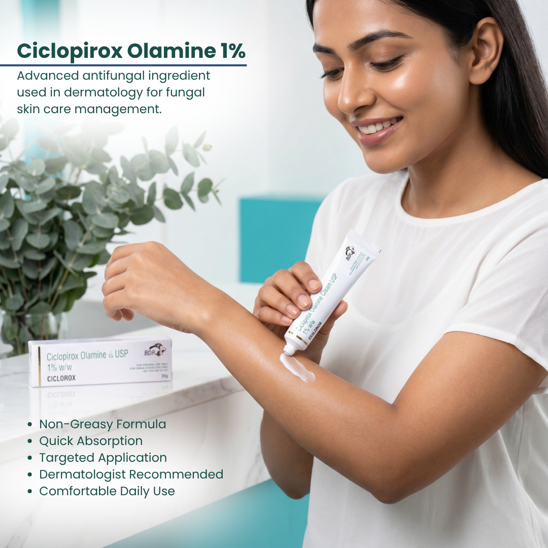 CICLOROX Cream (Ciclopirox Olamine Cream USP 1% ww)