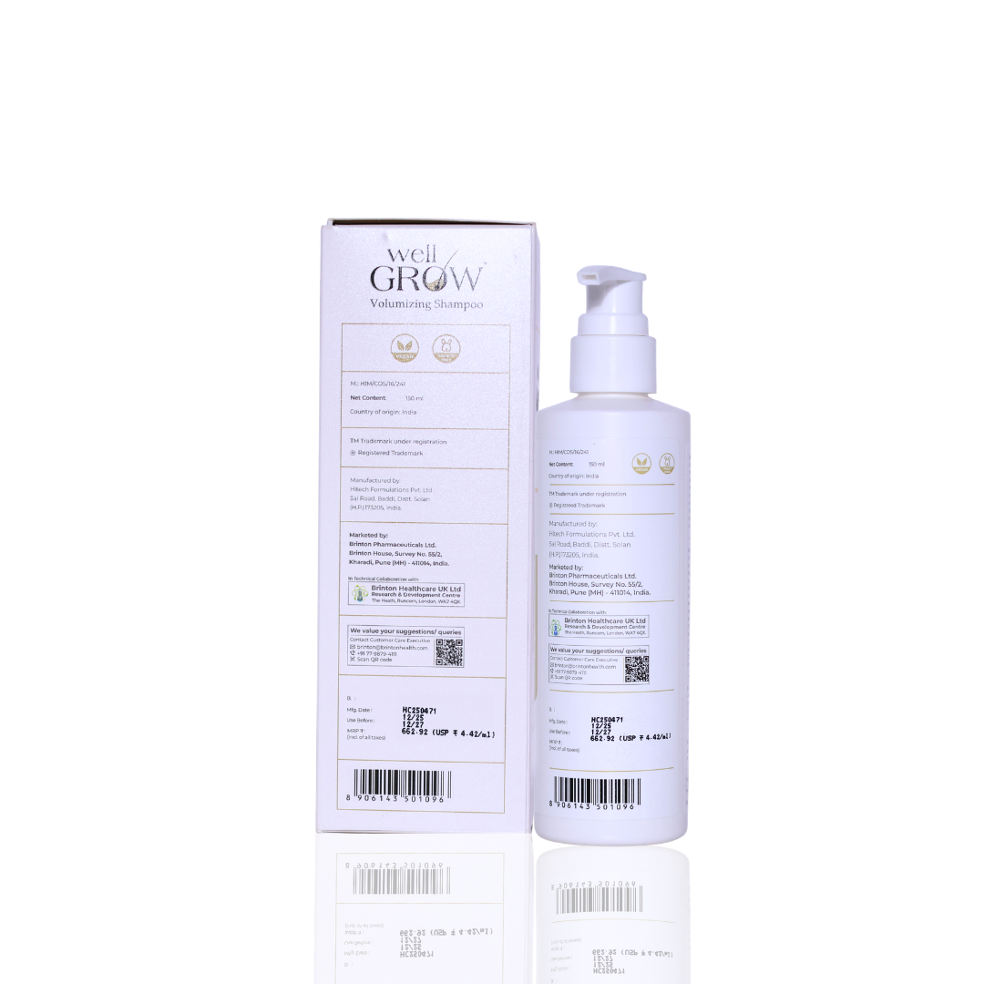 Wellgrow PH 5.5-6 Volumizing Shampoo