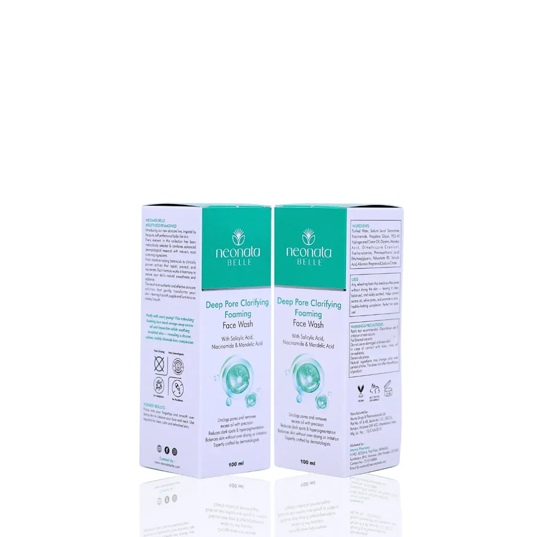 Neonata Belle Deep Pore Clarifying Foaming Face Wash