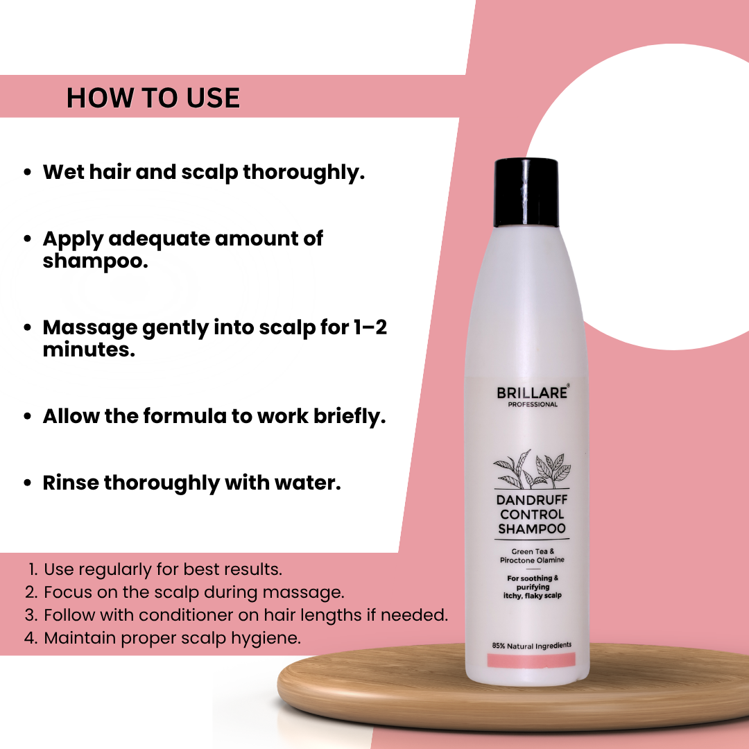 Brillare Professional Dandruff Control Shampoo (300ml)
