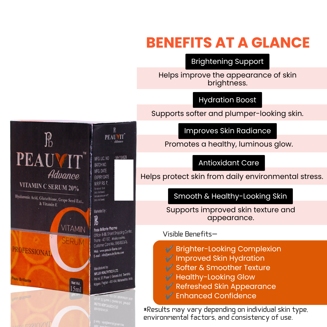 Peauvit Advance 20% Vitamin C Face Serum