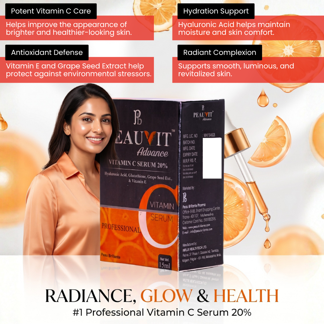 Peauvit Advance 20% Vitamin C Face Serum