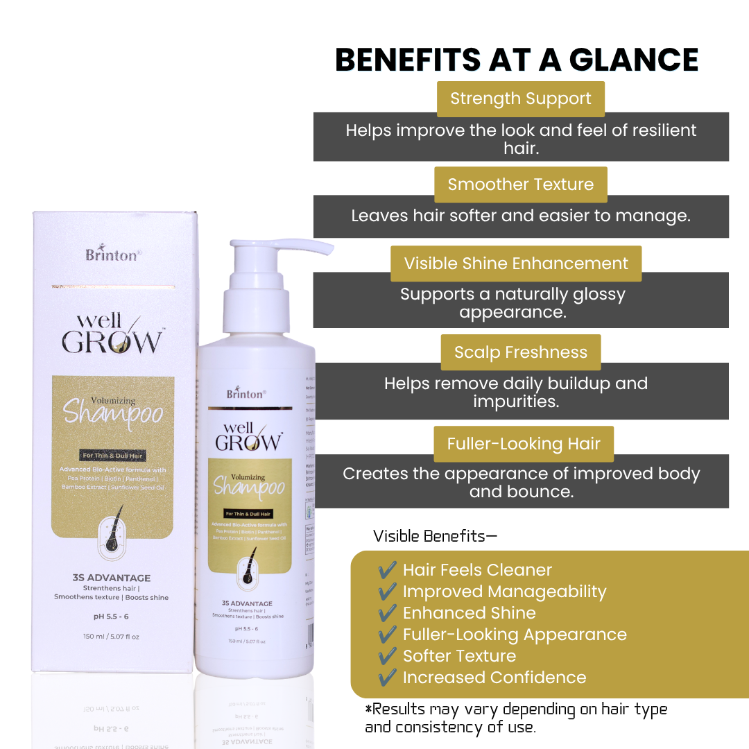 Wellgrow PH 5.5-6 Volumizing Shampoo