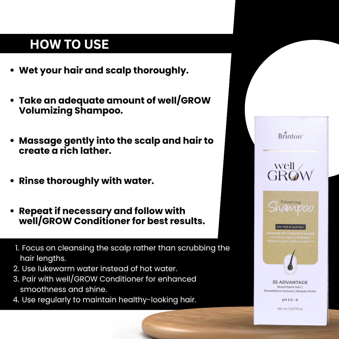 Wellgrow PH 5.5-6 Volumizing Shampoo
