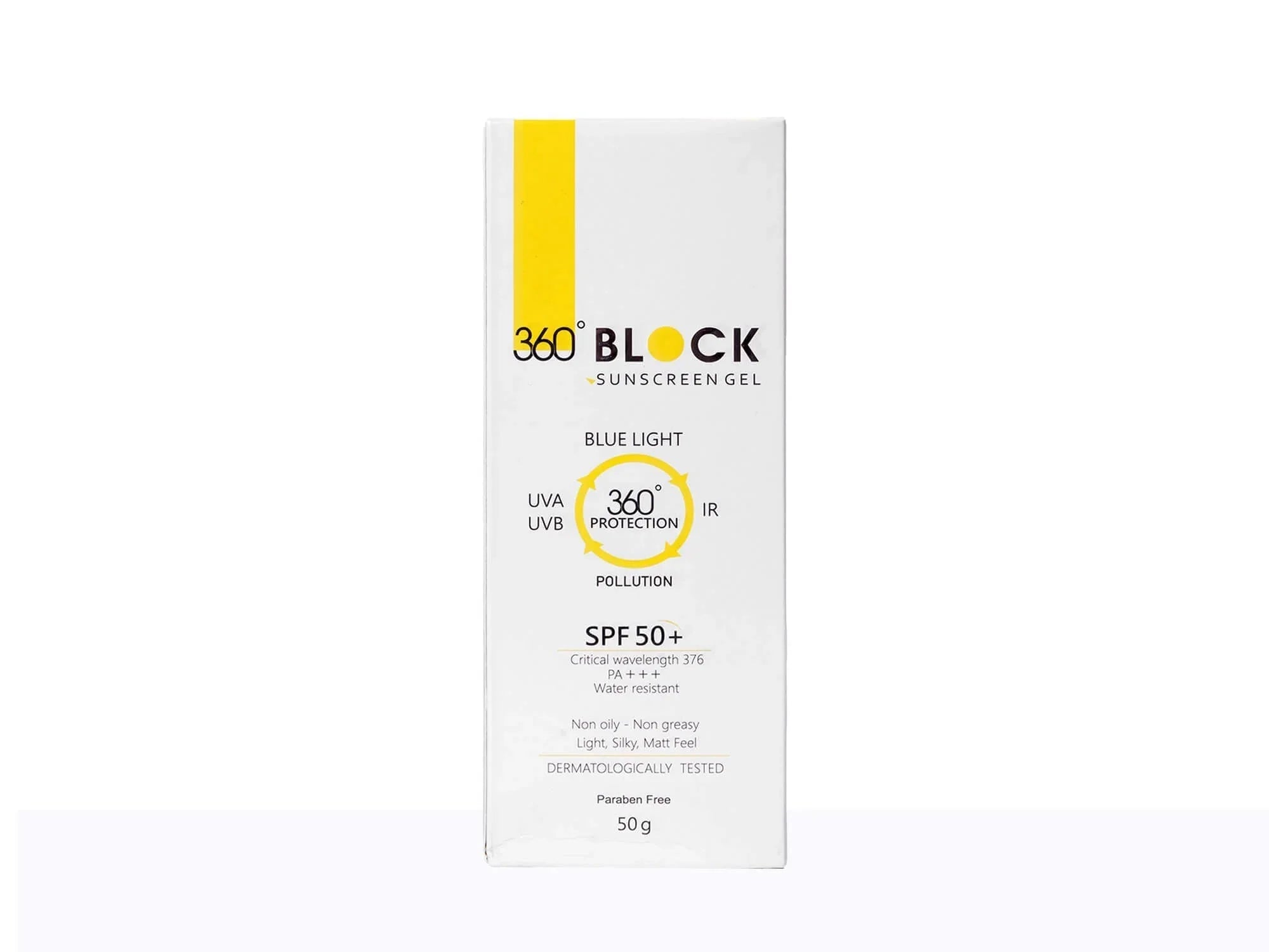 360 Block Sunscreen Gel SPF 50+ - Atomic Pharmacy