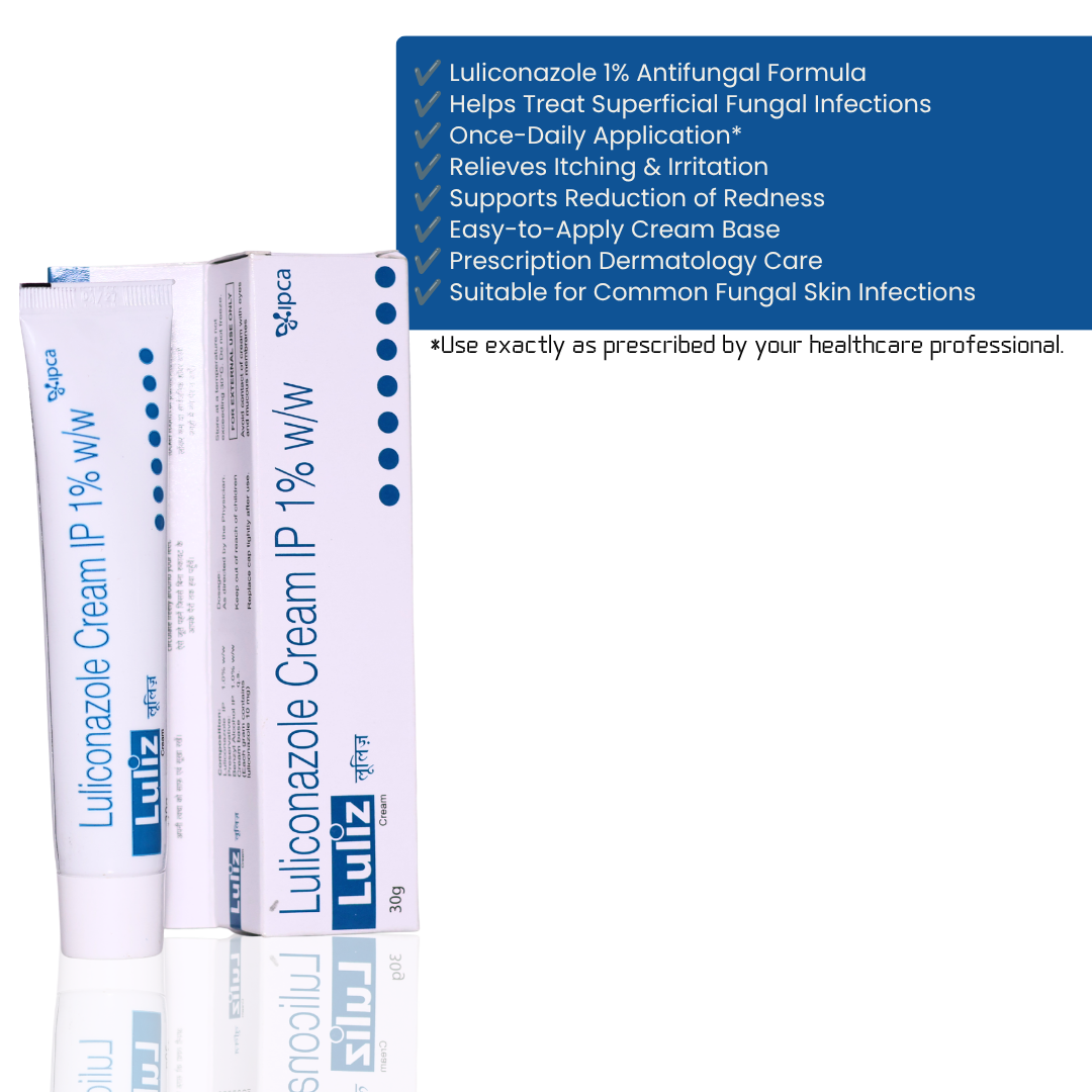 Luliz 1% Tube Of 30Gm Cream