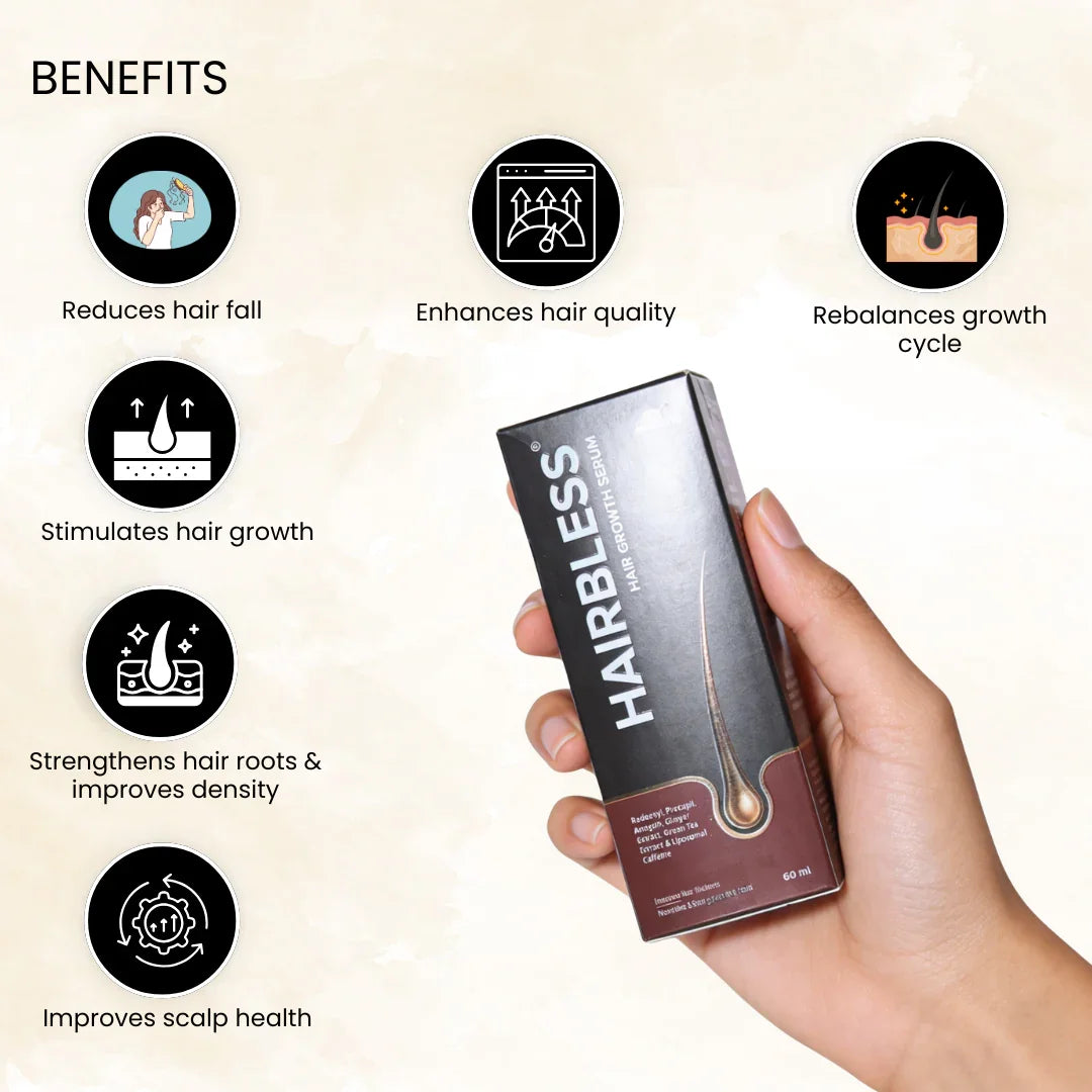 Hairbless Hair Growth Serum