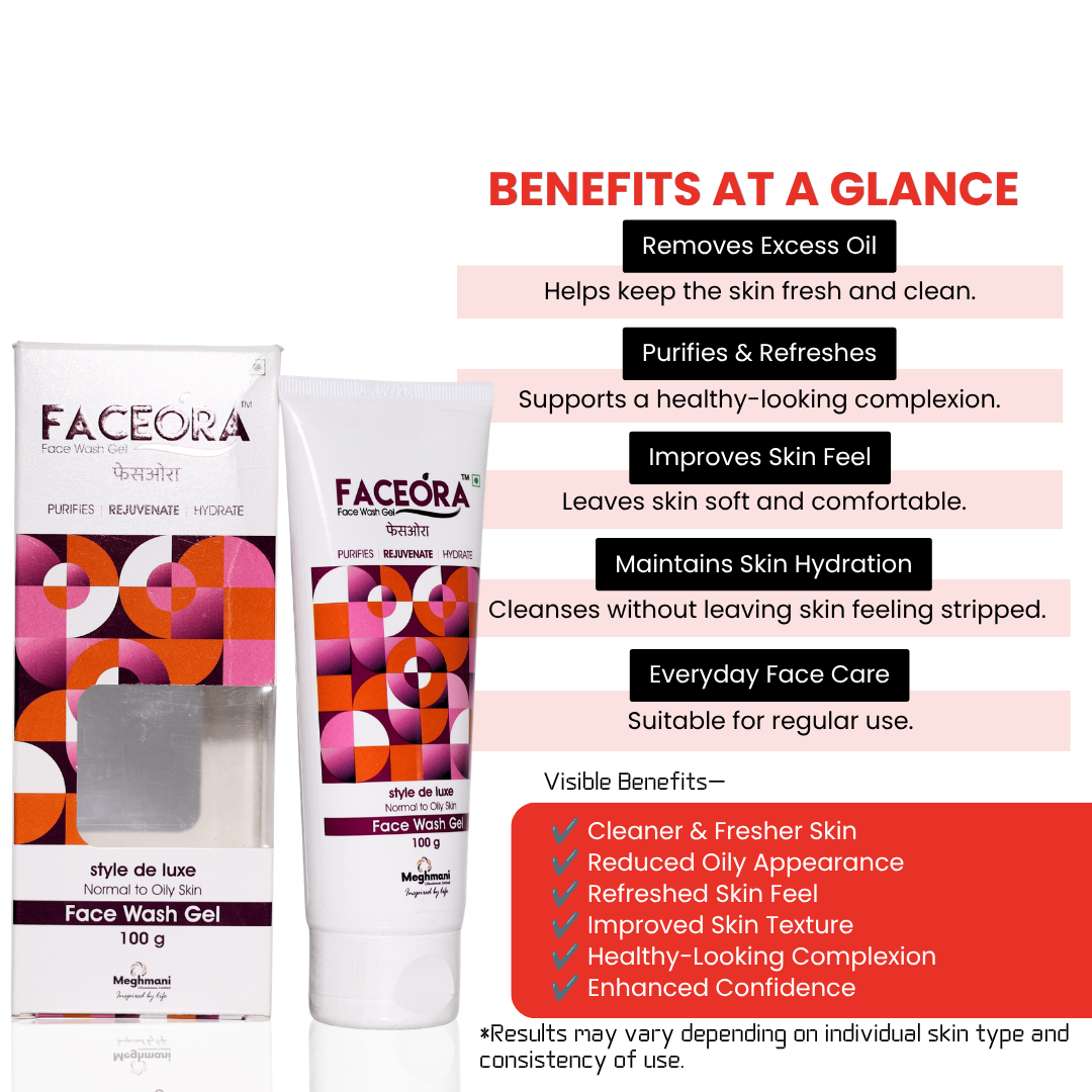 Faceora face wash - Atomic Pharmacy