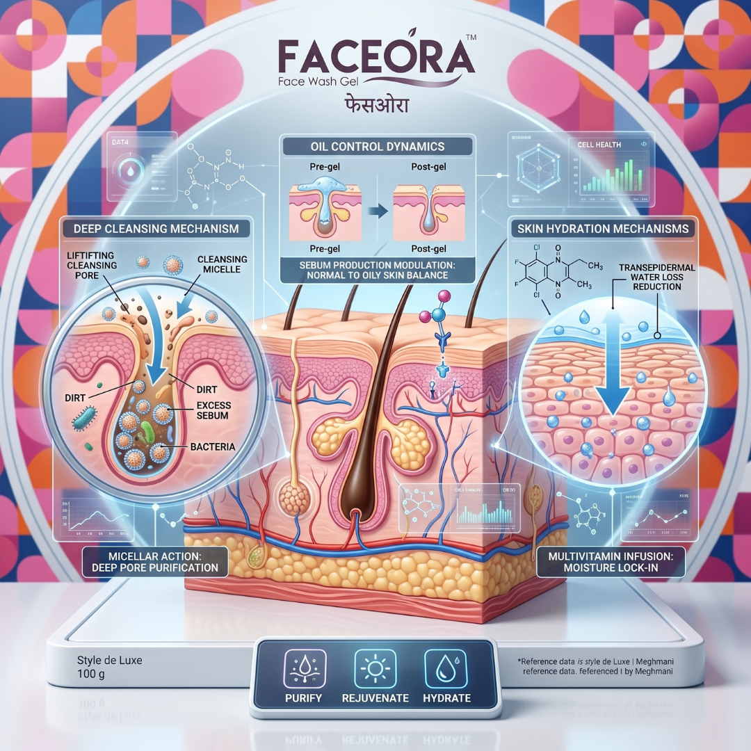 Faceora face wash - Atomic Pharmacy