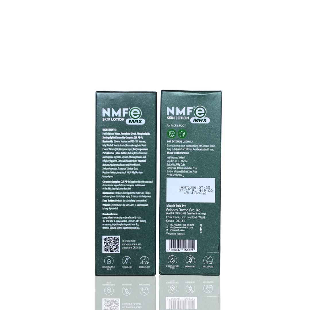 NMFe Max Skin Lotion For Dry & Sensitive Skin