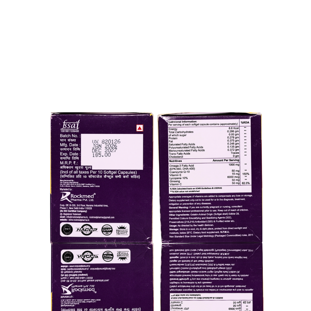 Omega ECG+ Softgel Capsules