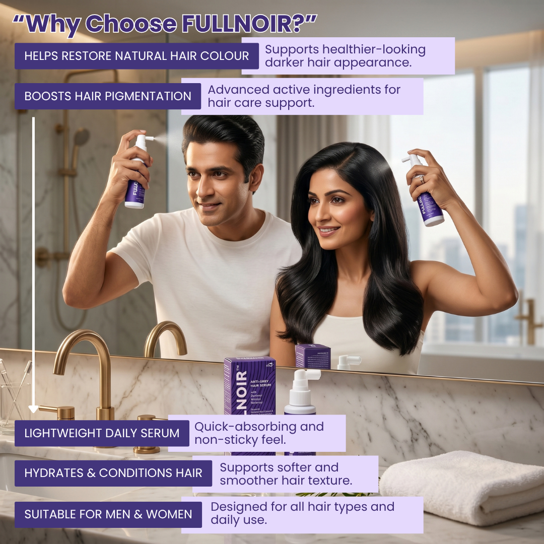 FULLNOIR Anti-Grey Hair Serum