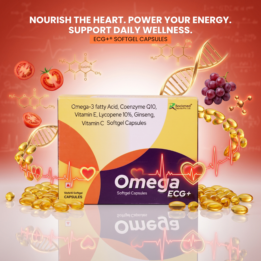 Omega ECG+ Softgel Capsules