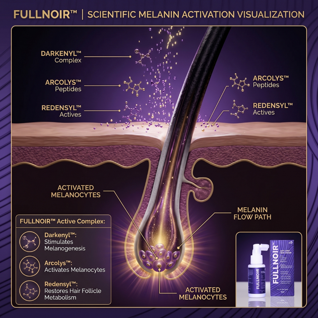 FULLNOIR Anti-Grey Hair Serum