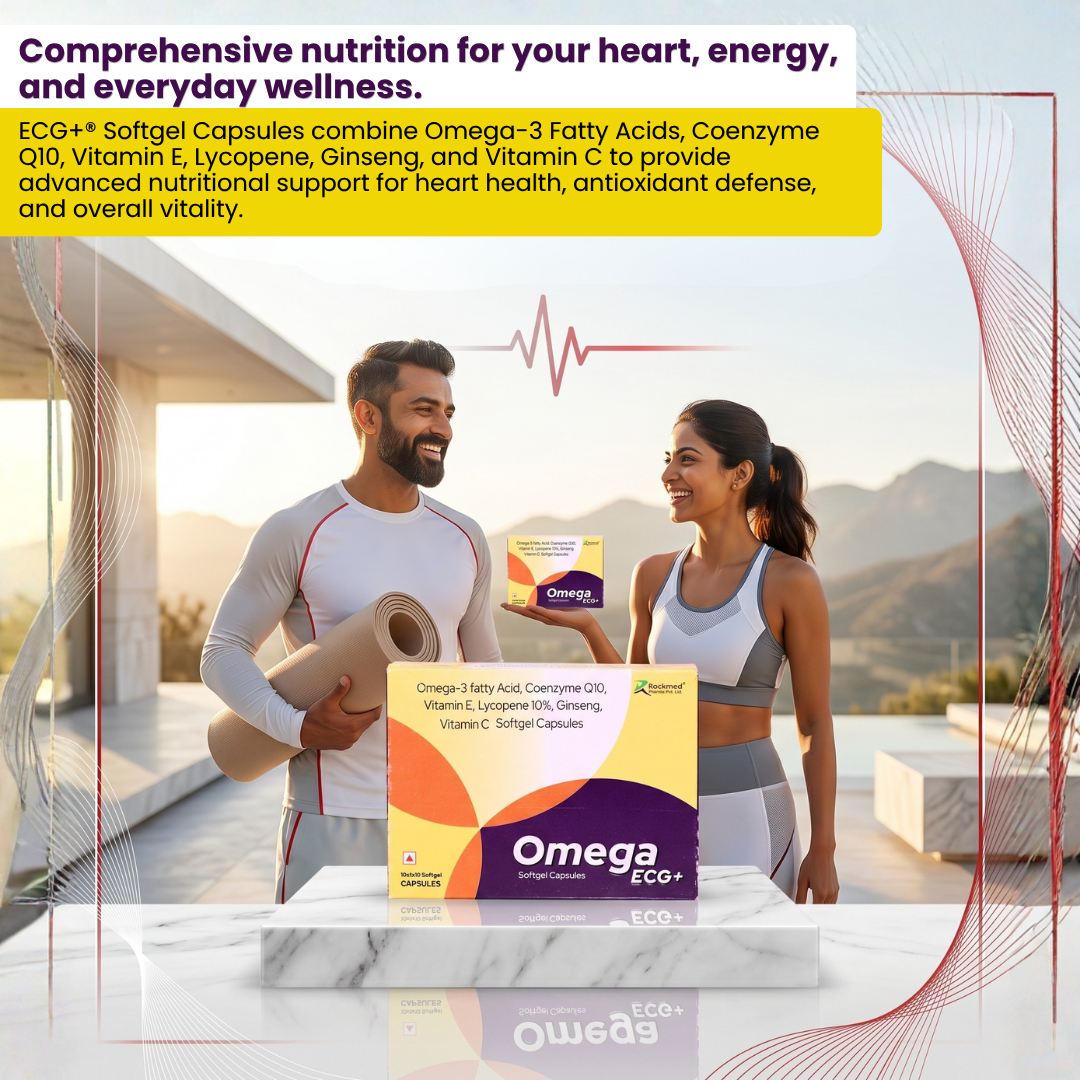 Omega ECG+ Softgel Capsules