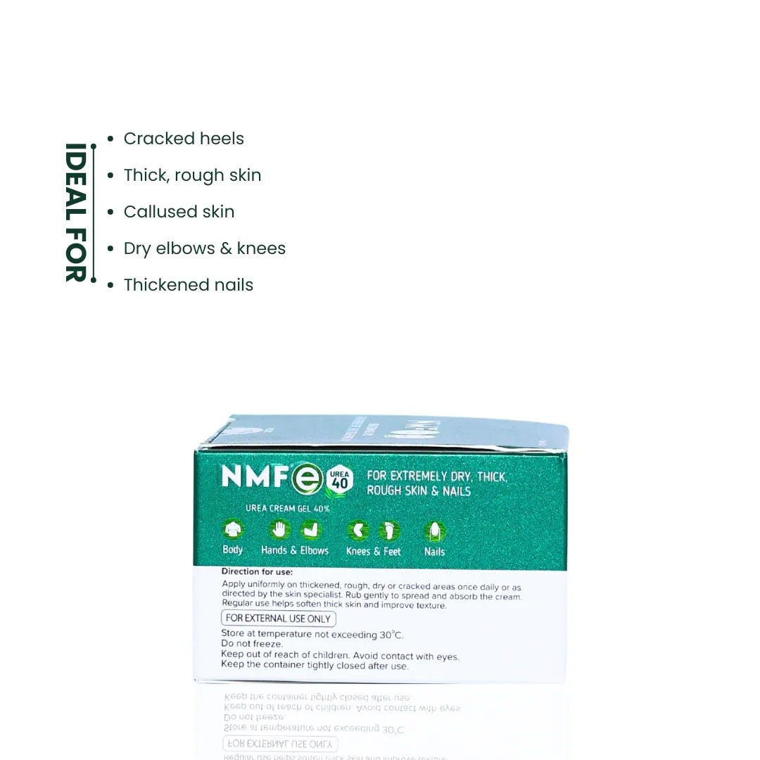 NMFe Urea 40% Cream Gel For Extremely Dry Skin & Nails