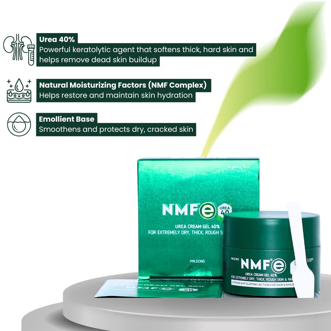 NMFe Urea 40% Cream Gel For Extremely Dry Skin & Nails
