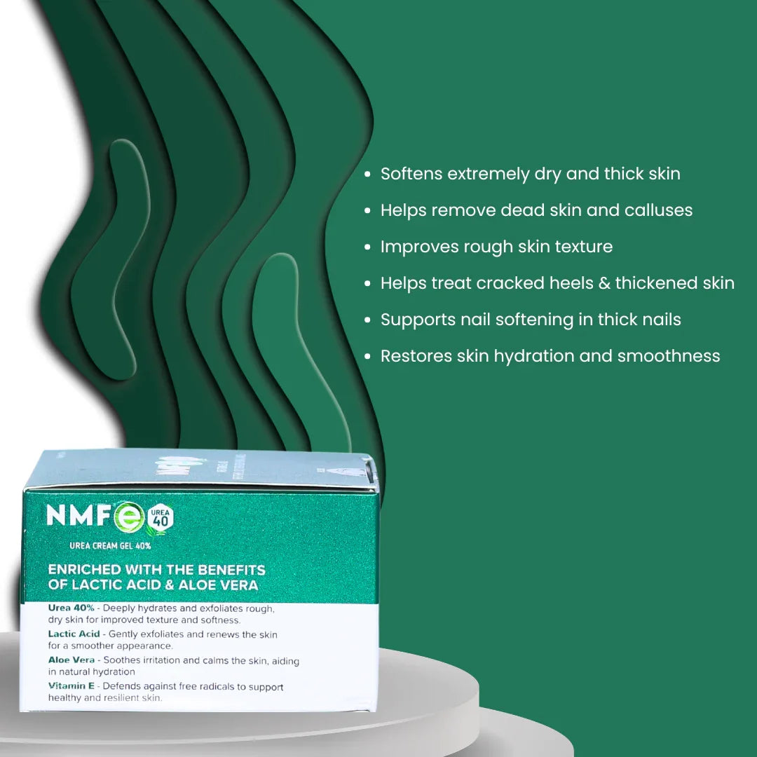NMFe Urea 40% Cream Gel For Extremely Dry Skin & Nails