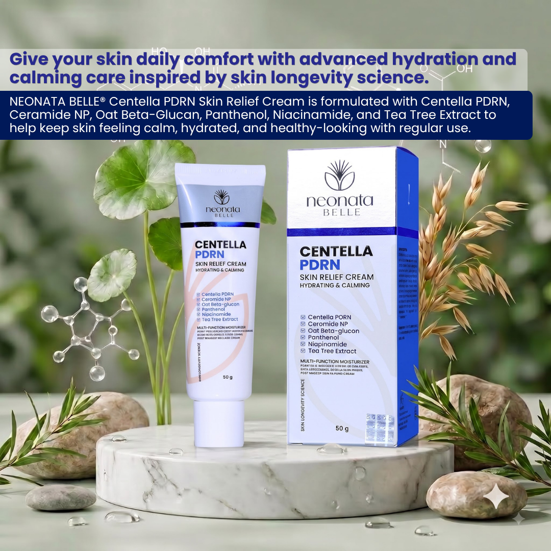 Neonata Belle Centella PDRN Skin Relief Cream hydrating & Calming