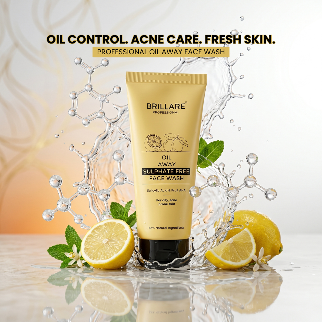 Brillare Professional Oil Away Face Wash (100ml)
