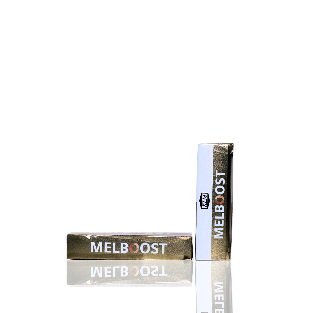 Two Melboost products on a white background