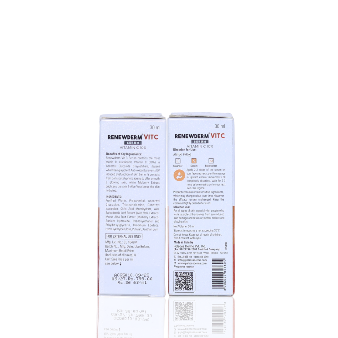 Palsons Renewderm Vit C Face Serum