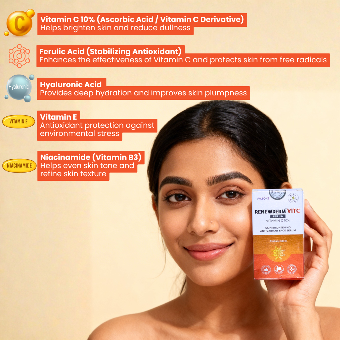 Palsons Renewderm Vit C Face Serum