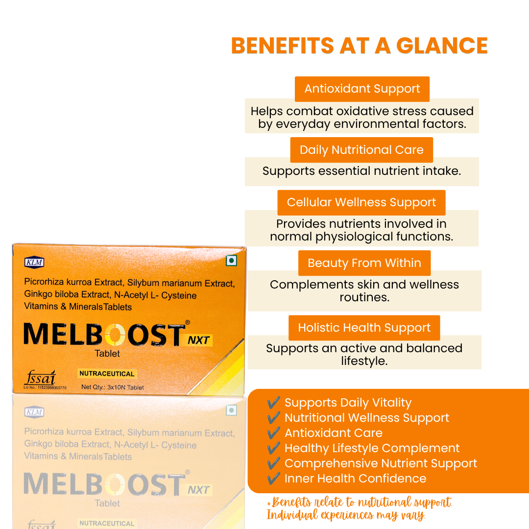 KLM MELBOOST NXT® Tablets