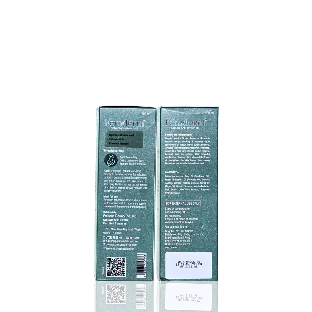 Palsons Femderm Natural Anti-Stretch Oil