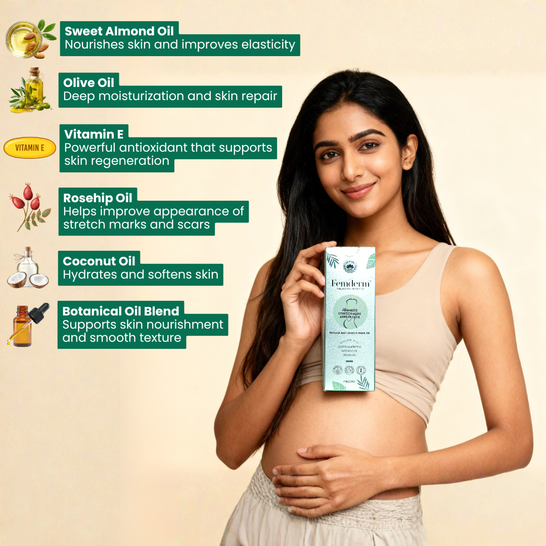 Palsons Femderm Natural Anti-Stretch Oil