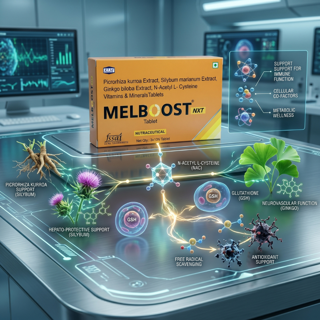 KLM MELBOOST NXT® Tablets