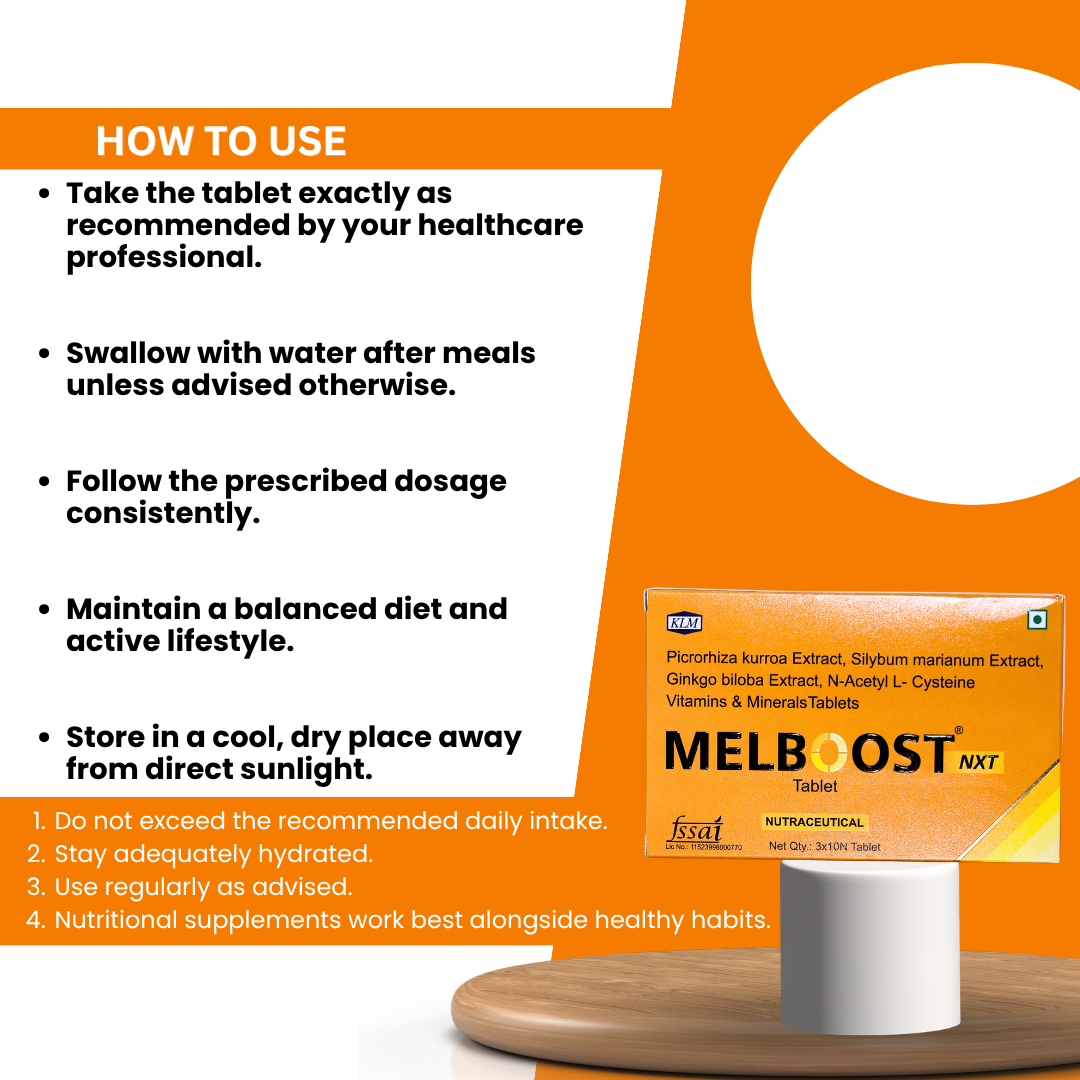 KLM MELBOOST NXT® Tablets