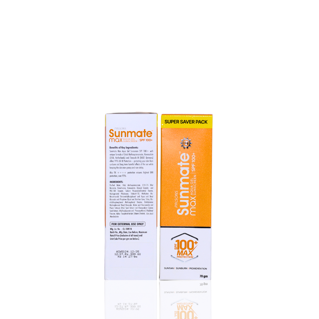 Palsons Sunmate Max Aqua Gel Sunscreen SPF 100+
