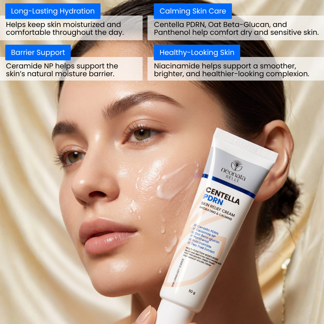Neonata Belle Centella PDRN Skin Relief Cream hydrating & Calming