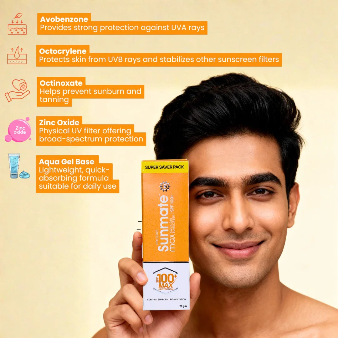 Palsons Sunmate Max Aqua Gel Sunscreen SPF 100+